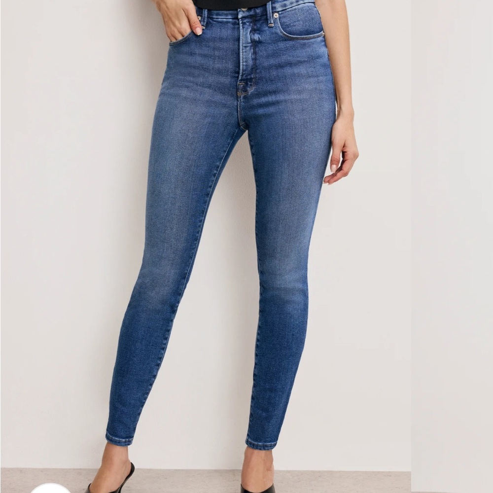Good American Good Waist Skinny Compression Jeans